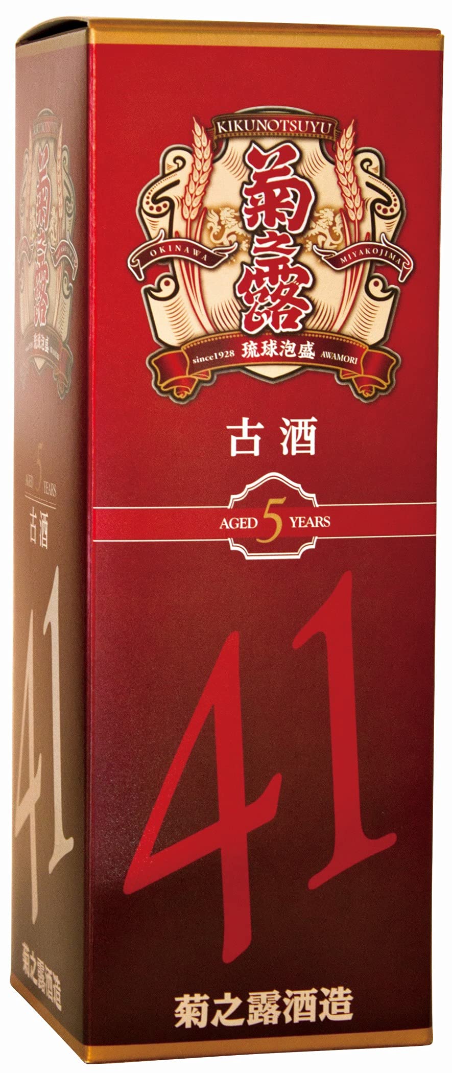 Amazon.co.jp: 菊之露酒造 古酒5年 41度 [ 焼酎 沖縄県 720ml ] : 食品
